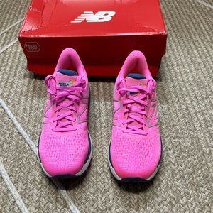 New Balance Women's Bright Pink Running Sneakers